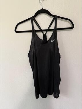 Nike sheer style tank top size medium